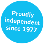 Proudly independent since 1977