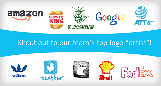 Shout-out to our teams's top logo 'artist'!