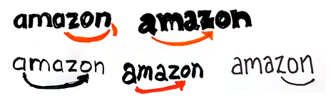 Amazon logos