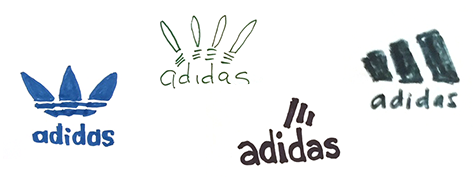 Adidas logos